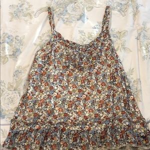 Abercrombie Floral Tank Top
